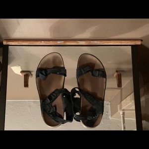 Zara Man - distressed Sandles with straps